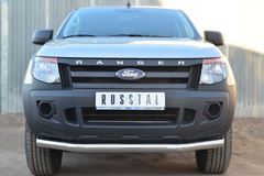 Защита переднего бампера D76 (секции) для Ford Ranger 2011-