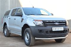 Защита переднего бампера D76 (секции) для Ford Ranger 2011-