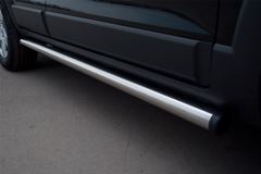 Пороги труба D63 (вариант 2) для Chevrolet Captiva 2011-2013