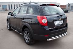 Защита заднего бампера D63/42 (дуга) для Chevrolet Captiva 2011-2013