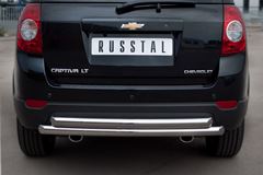 Защита заднего бампера D63/63 (дуга) для Chevrolet Captiva 2011-2013