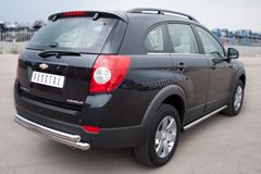 Защита заднего бампера D63/63 (дуга) для Chevrolet Captiva 2011-2013