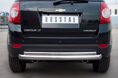 Защита заднего бампера D76/42 (дуга) для Chevrolet Captiva 2011-2013