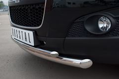 Защита переднего бампера D63/42 (дуга) для Chevrolet Captiva 2011-2013