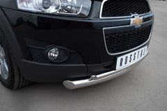 Защита переднего бампера D76/42 (дуга) для Chevrolet Captiva 2011-2013