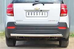 Защита заднего бампера D63(дуга) для Chevrolet Captiva 2013-