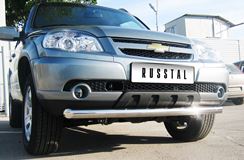 Защита переднего бампера D76 (дуга) для Chevrolet Niva Bertone 2009-