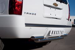 Защита заднего бампера D76/63 для Chevrolet Tahoe 2012-