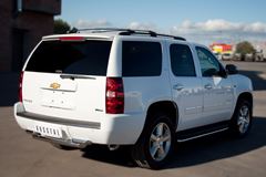 Защита заднего бампера D76/63 для Chevrolet Tahoe 2012-