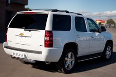 Защита заднего бампера D76 для Chevrolet Tahoe 2012-