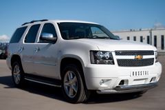 Защита переднего бампера D76/76 для Chevrolet Tahoe 2012-
