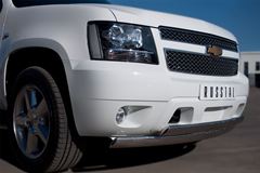 Защита переднего бампера D75х42/75х42 для Chevrolet Tahoe 2012-