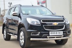 Защита переднего бампера D76 (дуга) D42 (дуга) для Chevrolet Trailblazer 2012-