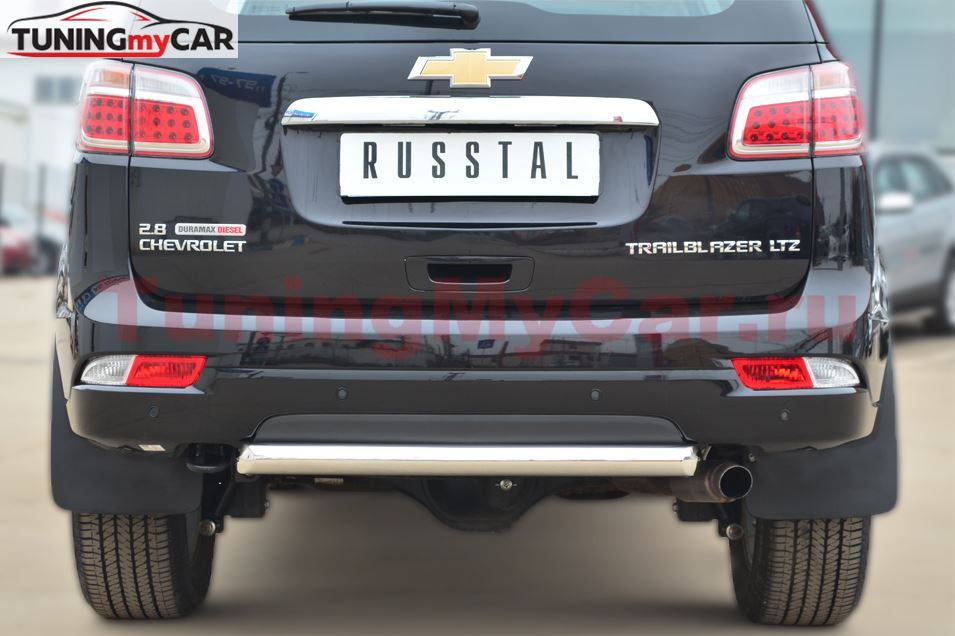 Защита заднего бампера D63 (дуга) для Chevrolet Trailblazer 2012-