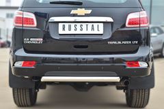 Защита заднего бампера D63 (дуга) для Chevrolet Trailblazer 2012-