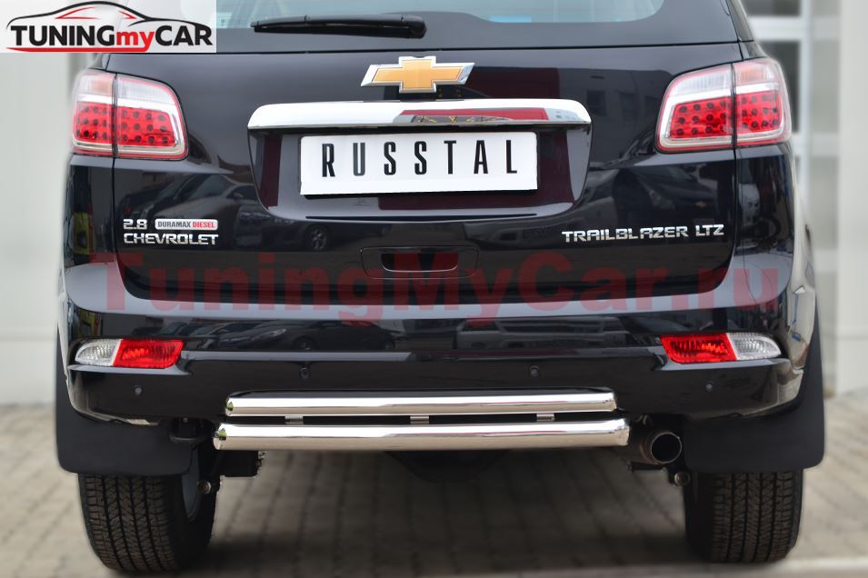 Защита заднего бампера D63 (дуга) D42 (дуга) для Chevrolet Trailblazer 2012-