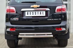 Защита заднего бампера D63 (дуга) D42 (дуга) для Chevrolet Trailblazer 2012-