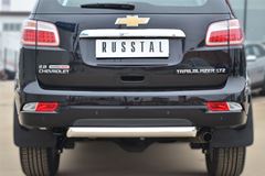Защита заднего бампера D76 (дуга) для Chevrolet Trailblazer 2012-