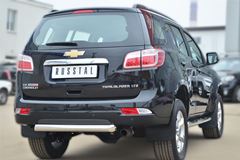 Защита заднего бампера D76 (дуга) для Chevrolet Trailblazer 2012-