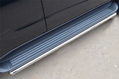 Защита порогов D42 для Chevrolet Trailblazer 2012-