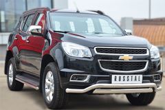 Защита порогов D42 для Chevrolet Trailblazer 2012-