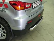 Защита заднего бампера D63 для Mitsubishi ASX 2010-2011