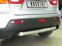 Защита заднего бампера D63 для Mitsubishi ASX 2010-2011