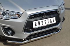 Защита переднего бампера D63 (секции) D42 (дуга) для Mitsubishi ASX 2012-