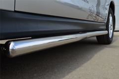 Пороги труба D63 (вариант 3) для Mitsubishi ASX 2012-