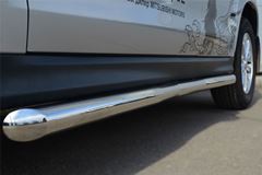 Пороги труба D63 (вариант 1) для Mitsubishi ASX 2012-