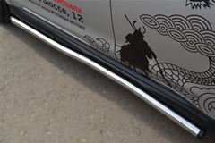 Пороги труба D63 (вариант 2) для Mitsubishi ASX 2012-