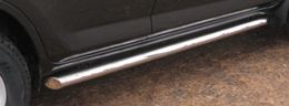 Пороги труба D76 для Mitsubishi L200 2010-2013