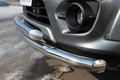 Защита переднего бампера D63 (секции) D63 (дуга) для Mitsubishi L200 2014
