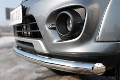 Защита переднего бампера D63 (секции) для Mitsubishi L200 2014