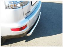 Защита заднего бампера D76 для Mitsubishi Outlander 2010-2011