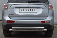 Защита заднего бампера D63/42 (дуга) для Mitsubishi Outlander 2012-2014