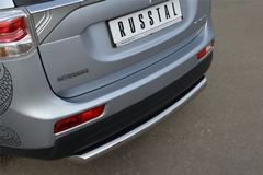 Защита заднего бампера D76 (дуга) для Mitsubishi Outlander 2012-2014