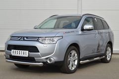 Защита переднего бампера D76(дуга) для Mitsubishi Outlander 2012-2014