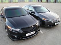 Решетка радиатора (тюнинг) Honda Accord 8