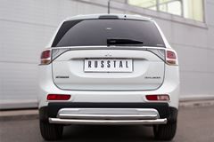 Защита заднего бампера D63 (дуга) D42 (дуга) для Mitsubishi Outlander 2014
