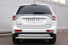 Защита заднего бампера D63 (дуга) для Mitsubishi Outlander 2014