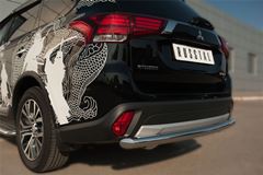 Защита заднего бампера D63 (дуга) для Mitsubishi Outlander 2015-
