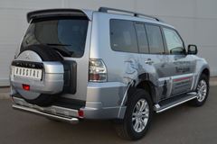 Защита заднего бампера D63 (дуга) для Mitsubishi Pajero 4 2012-2013