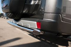 Защита заднего бампера D76 (дуга) для Mitsubishi Pajero 4 2014-