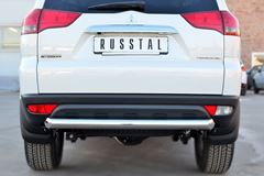 Защита заднего бампера D76 (дуга) для Mitsubishi Pajero Sport 2013-2015