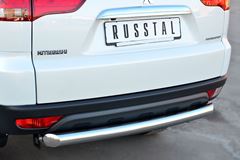 Защита заднего бампера D76 (дуга) для Mitsubishi Pajero Sport 2013-2015