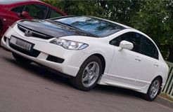 Решетка радиатора Mugen RR Style для Honda Civic 4D 2005-2009 ДОРЕСТАЙЛИНГ