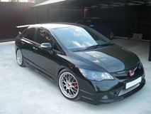 Решетка радиатора Mugen RR Style для Honda Civic 4D 2005-2009 ДОРЕСТАЙЛИНГ