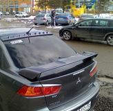 Козырек 9 зубьев EVO-style Mitsubishi Lancer 10