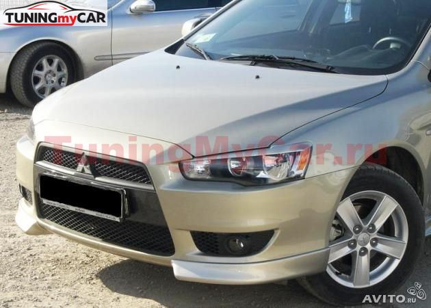 Клыки усиленные для Mitsubishi Lancer 10